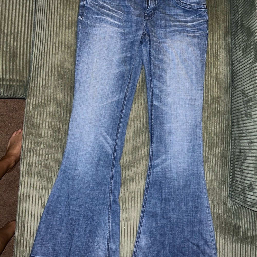 Hydraulic Light Blue Flare Jeans